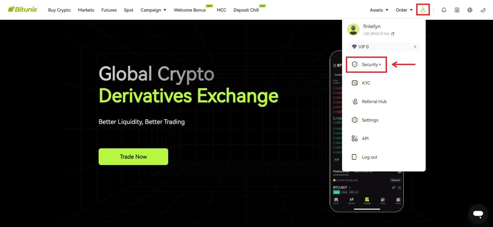 How to Login and Deposit on Bitunix