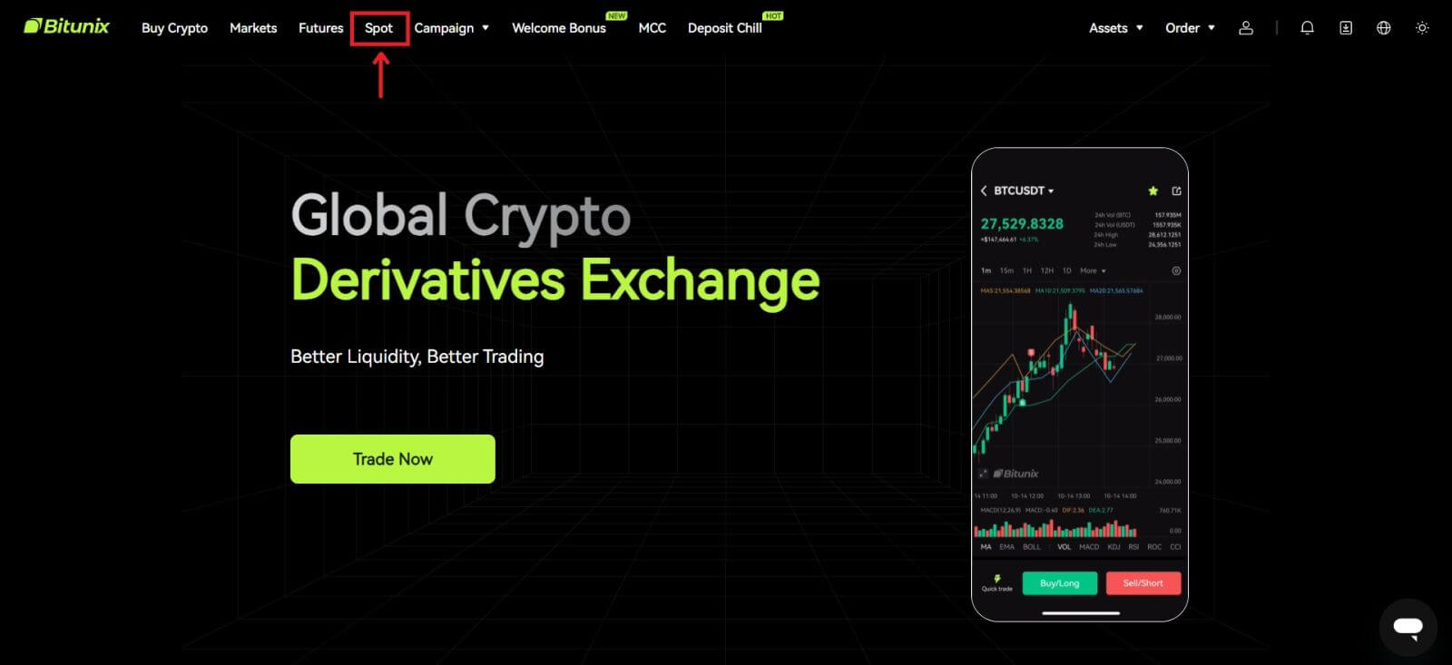 Bitunix にログインして仮想通貨取引を開始する方法