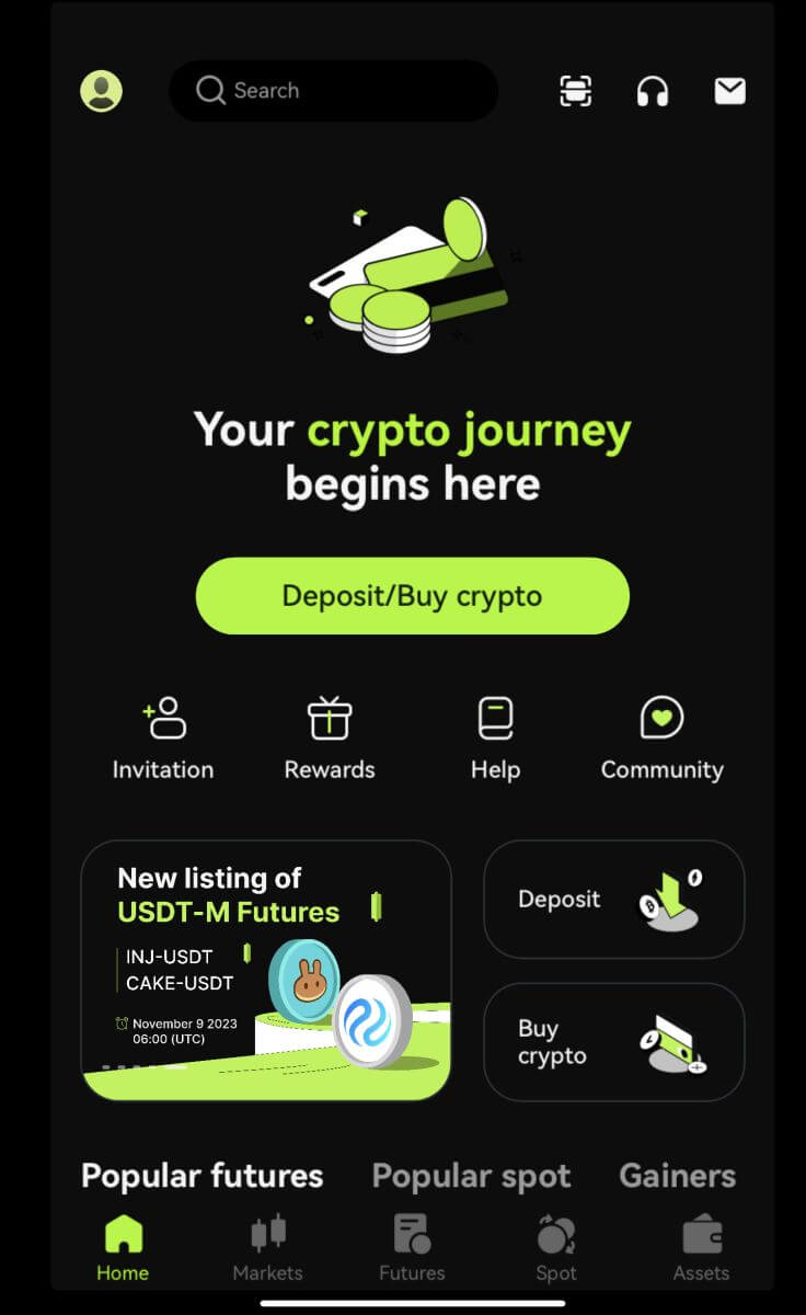 So melden Sie sich bei Bitunix an und bestätigen Ihr Konto So melden Sie sich bei Bitunix an und bestätigen Ihr Konto