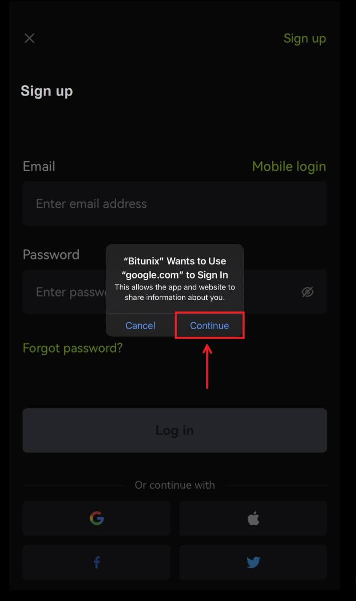 መለያ እንዴት መክፈት እና ከBitunix ማውጣት እንደሚቻል መለያ እንዴት መክፈት እና ከBitunix ማውጣት እንደሚቻል