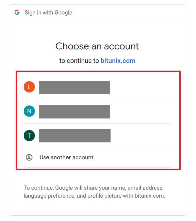 Paano Mag-sign in sa Bitunix
