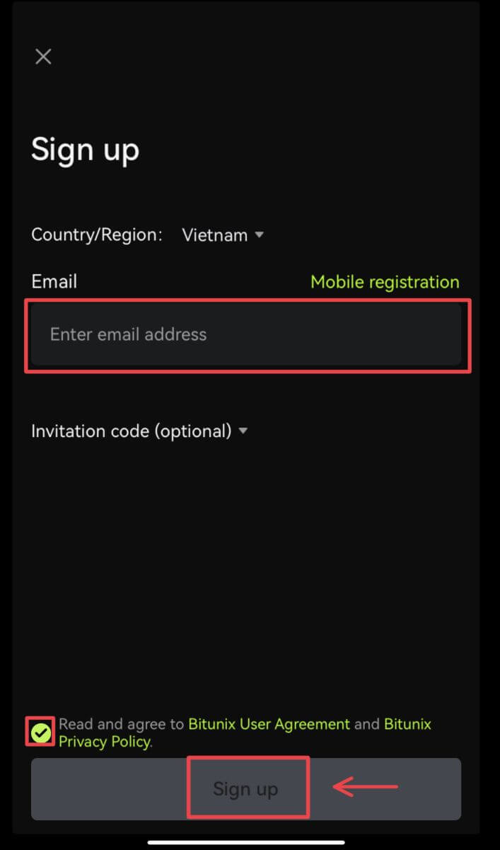 Come registrarsi e accedere a un account Bitunix Come registrarsi e accedere a un account Bitunix
