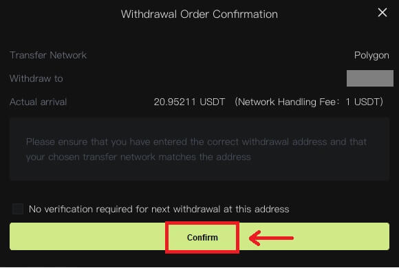Paano Mag-withdraw mula sa Bitunix